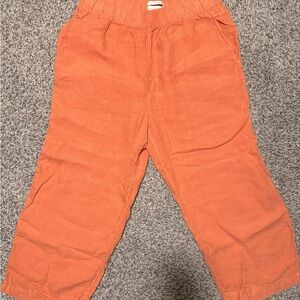 Cynthia Rowley Orange 100% Linen Pant Bottom- XL 🌻